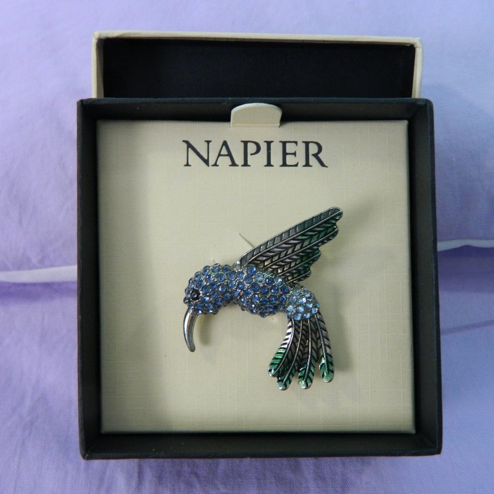 Napier Hummingbird Pin Brooch New
